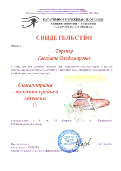 Диплом или сертификат 5